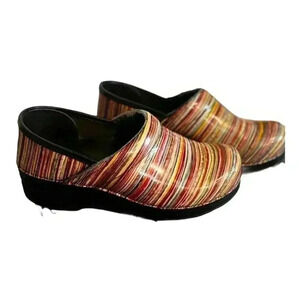 Dansko Women's Multicolor Professional Clogs Size 6.5-7 Comfortable